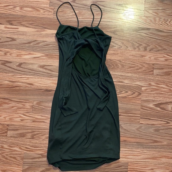 Free People Olive Green dress - Picture 3 of 4